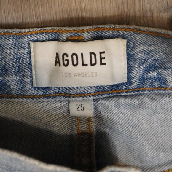 Agolde 90's blue jeans size 25 - Picture 2 of 6